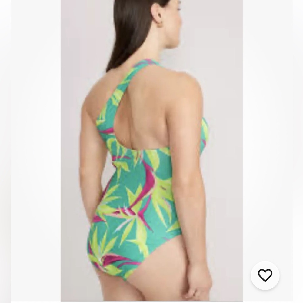 Old navy swimsuit XL floral one piece NEW
